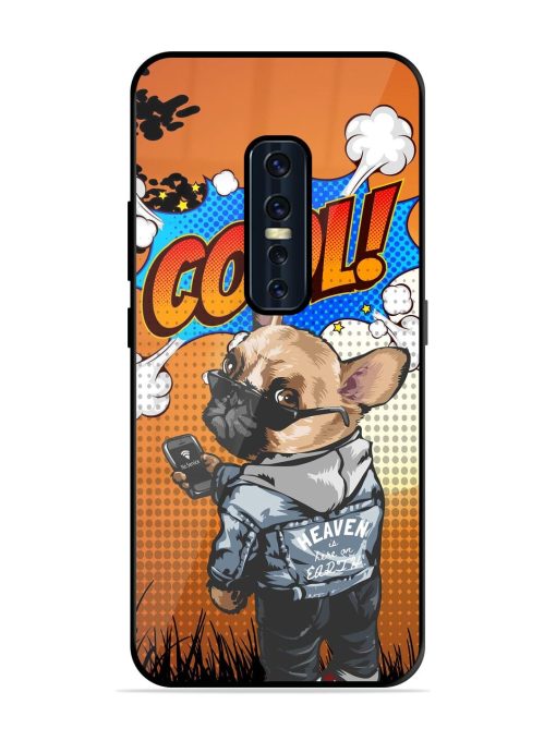 Cool Pup Glossy Soft Edge Case for Vivo V17 Pro Chachhi