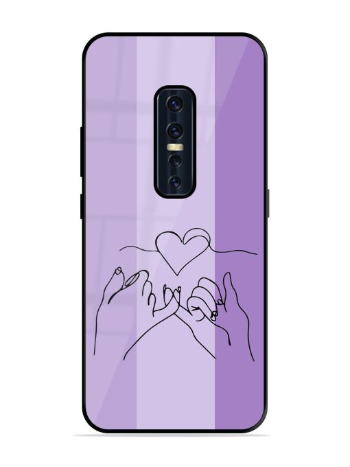 Forever Linked Glossy Soft Edge Case for Vivo V17 Pro Chachhi