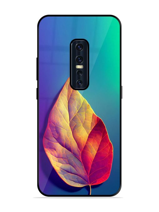 Autumn'S Embrace Glossy Soft Edge Case for Vivo V17 Pro