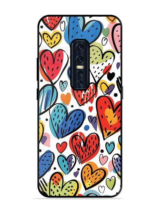 Heartfelt Harmony Glossy Soft Edge Case for Vivo V17 Pro Chachhi