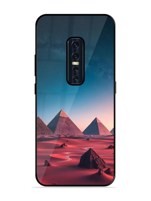 Ancient Wonders Sky Glossy Soft Edge Case for Vivo V17 Pro Chachhi