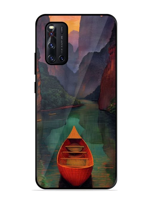 Serene Passage Glossy Soft Edge Case for Vivo V19 Chachhi