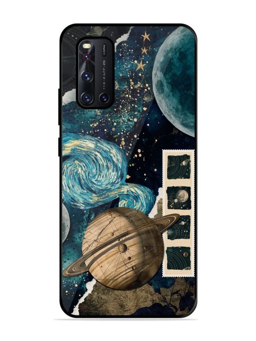 Celestial Tapestry Glossy Soft Edge Case for Vivo V19 Chachhi