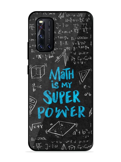 Math Magic Glossy Soft Edge Case for Vivo V19 Chachhi