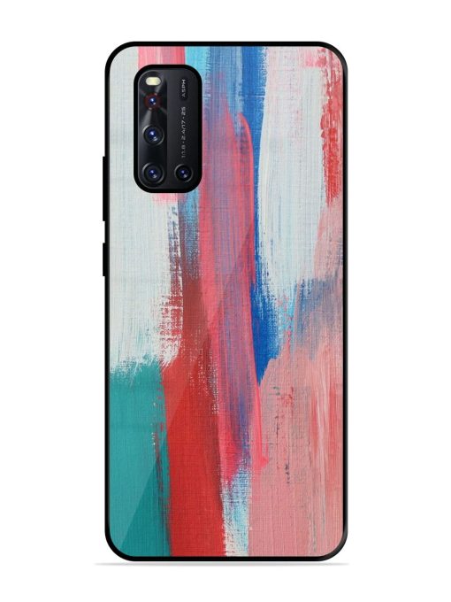 Colorful Chaos Glossy Soft Edge Case for Vivo V19 Chachhi