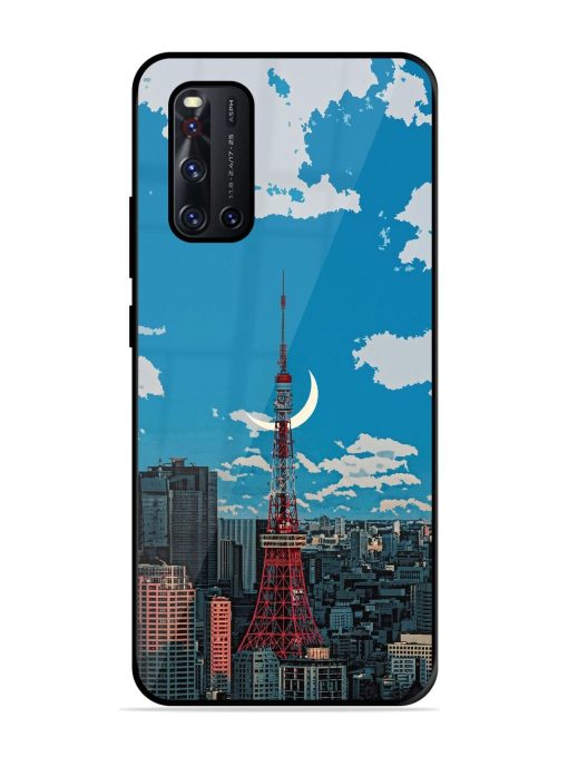 Tokyo Twilight Glossy Soft Edge Case for Vivo V19