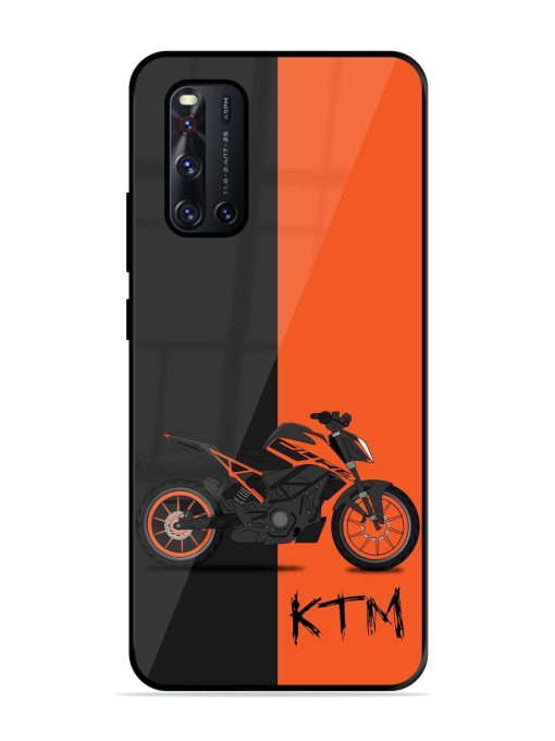 Orange Beast Glossy Soft Edge Case for Vivo V19 Chachhi