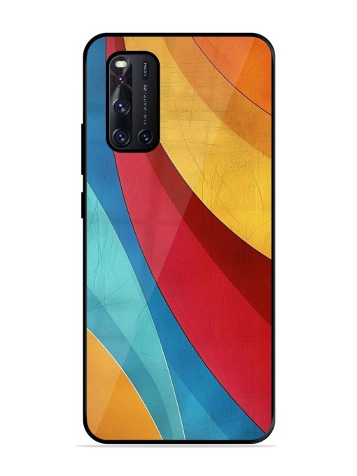 Curving Canvas Glossy Soft Edge Case for Vivo V19 Chachhi