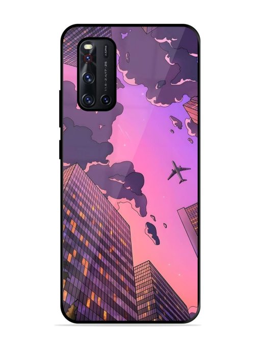 Urban Twilight Glossy Soft Edge Case for Vivo V19 Chachhi