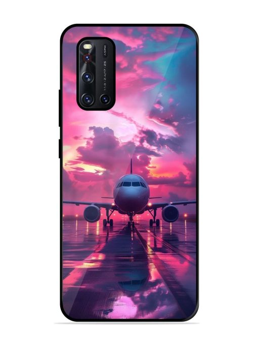 Neon Runway Glossy Soft Edge Case for Vivo V19 Chachhi