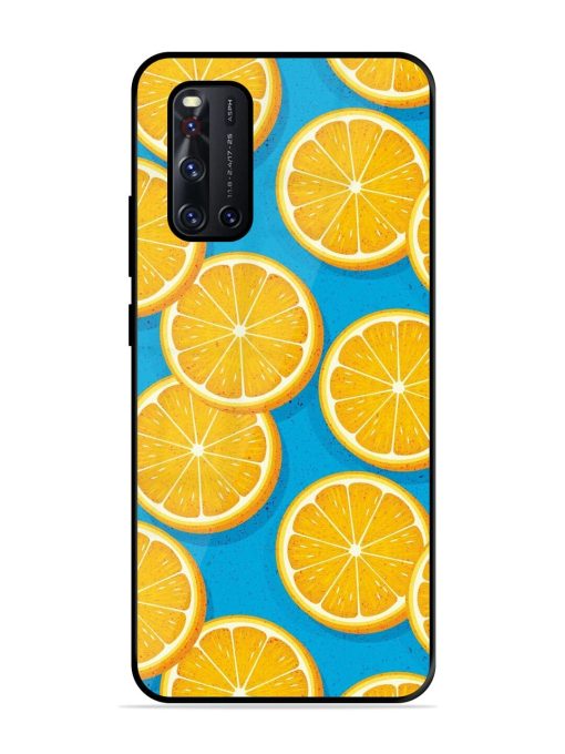 Citrus Symphony Glossy Soft Edge Case for Vivo V19 Chachhi