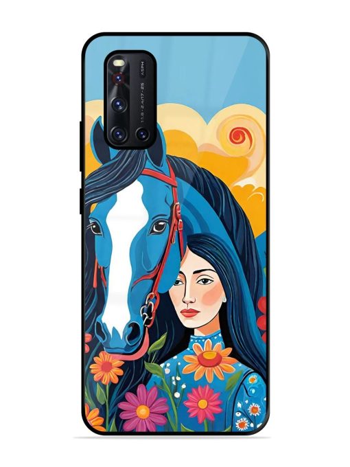 Equine Enchantment Glossy Soft Edge Case for Vivo V19 Chachhi