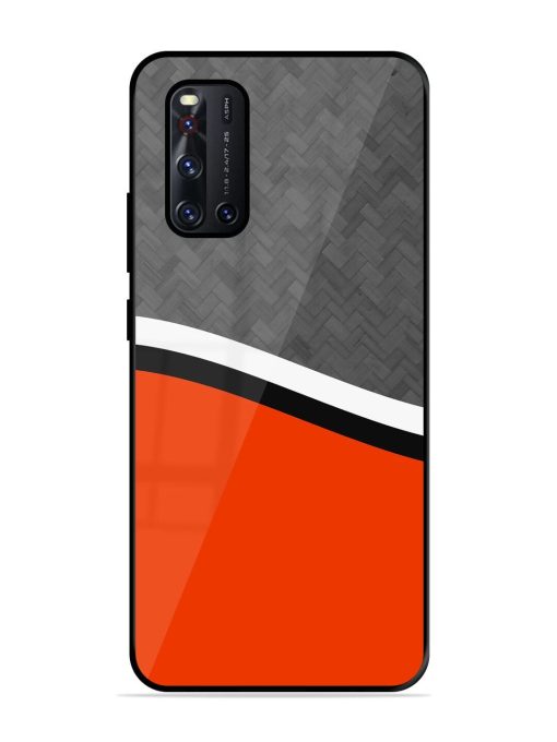 Bold Contrast Glossy Soft Edge Case for Vivo V19 Chachhi