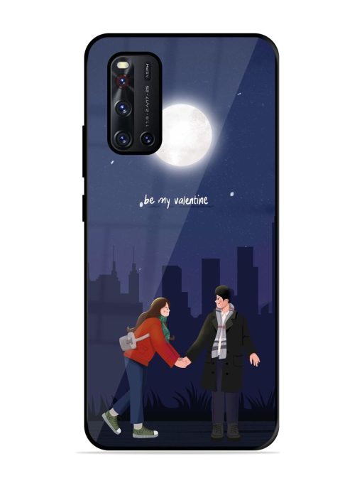 Moonlight Proposal Glossy Soft Edge Case for Vivo V19 Chachhi