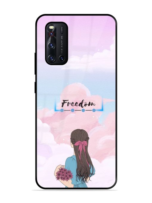 Skyward Dreams Glossy Soft Edge Case for Vivo V19 Chachhi