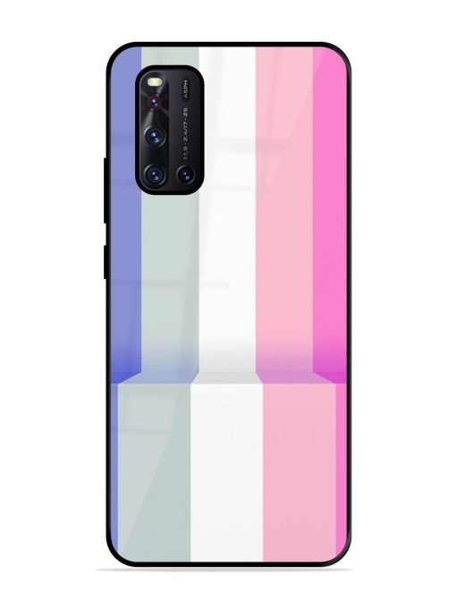 Pastel Palette Glossy Soft Edge Case for Vivo V19 Chachhi