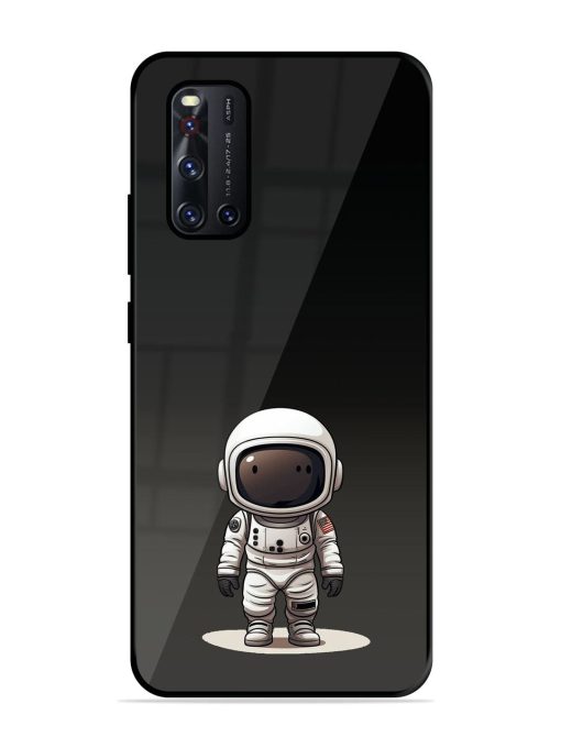 Neon Astronaut Glossy Soft Edge Case for Vivo V19 Chachhi