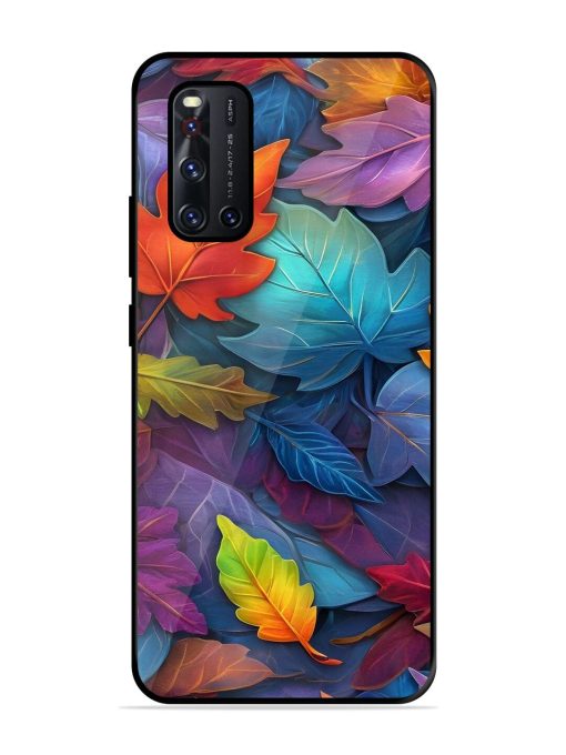 Autumn'S Embrace Glossy Soft Edge Case for Vivo V19 Chachhi