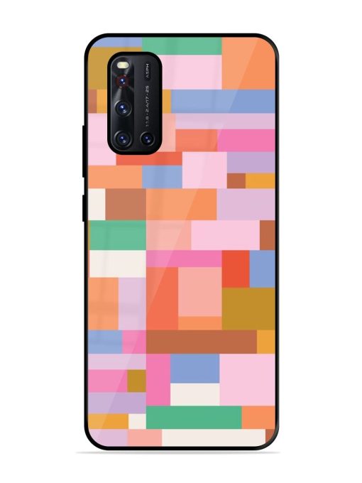 Colorful Chaos Glossy Soft Edge Case for Vivo V19