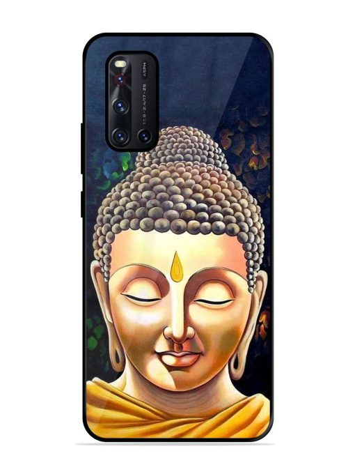 Buddha Face Glossy Soft Edge Case for Vivo V19 Chachhi