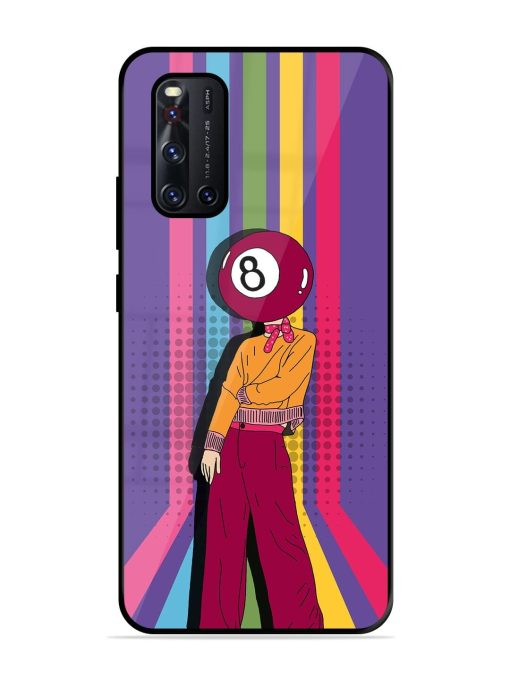 Eight Ball Fashionista Glossy Soft Edge Case for Vivo V19