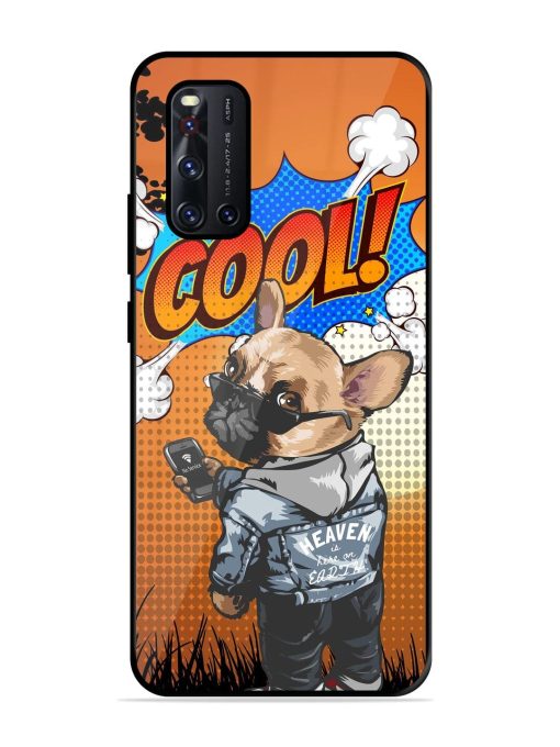 Cool Pup Glossy Soft Edge Case for Vivo V19