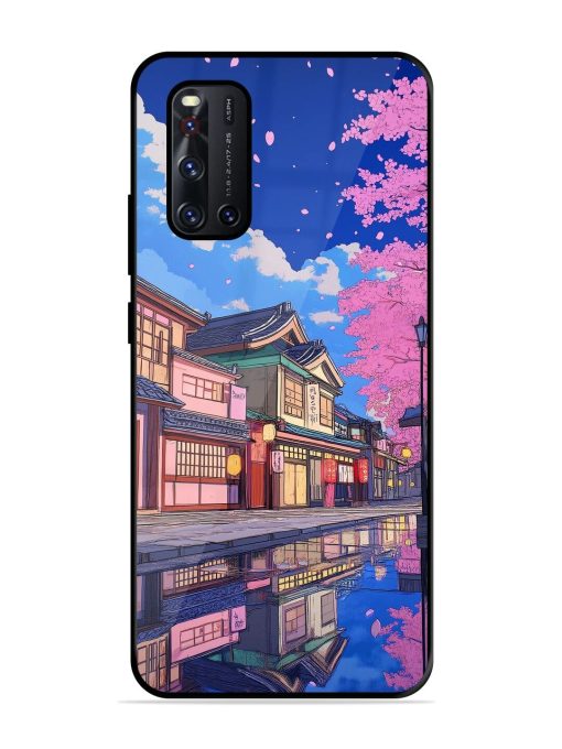 Tranquil Reflections Glossy Soft Edge Case for Vivo V19 Chachhi