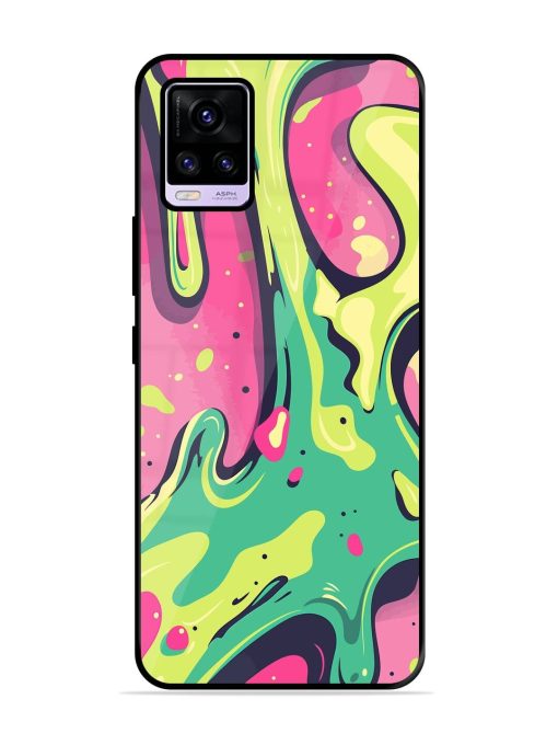 Gooey Grooves Glossy Soft Edge Case for Vivo V20