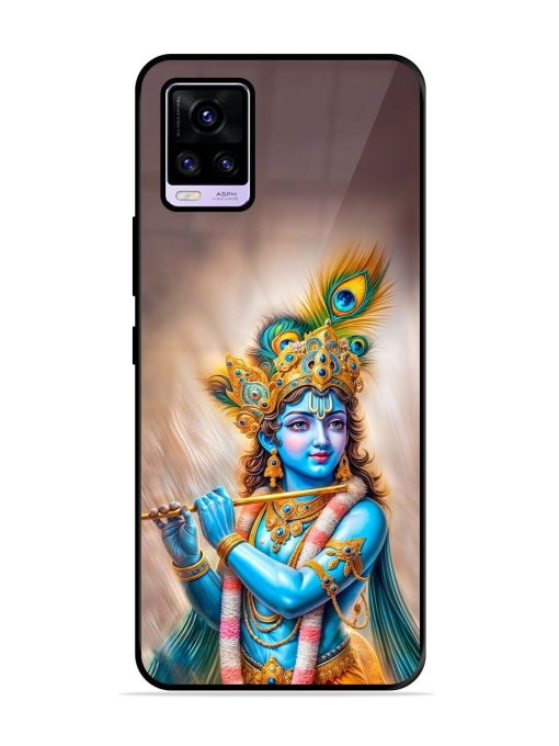 Divine Krishna Glossy Soft Edge Case for Vivo V20