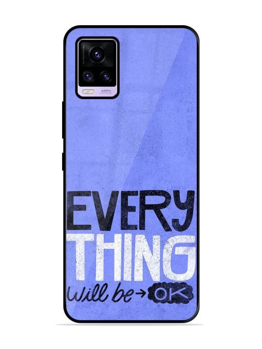 Hopeful Hues Glossy Soft Edge Case for Vivo V20 Pro Chachhi