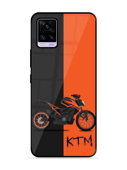 Orange Beast Glossy Soft Edge Case for Vivo V20 Pro Chachhi