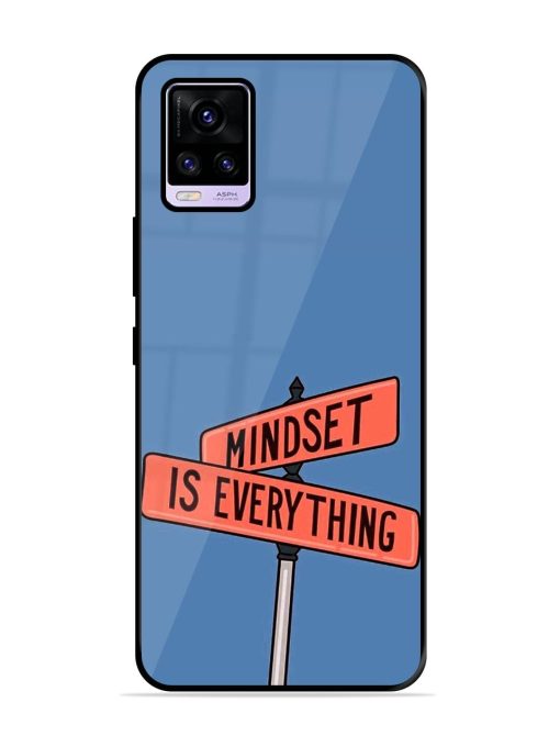 Mindset Matters Glossy Soft Edge Case for Vivo V20 Pro Chachhi