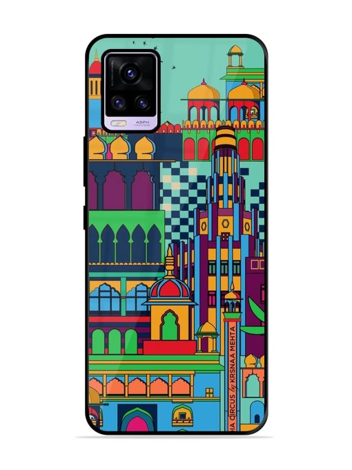 Indian Tapestry Glossy Soft Edge Case for Vivo V20 Pro