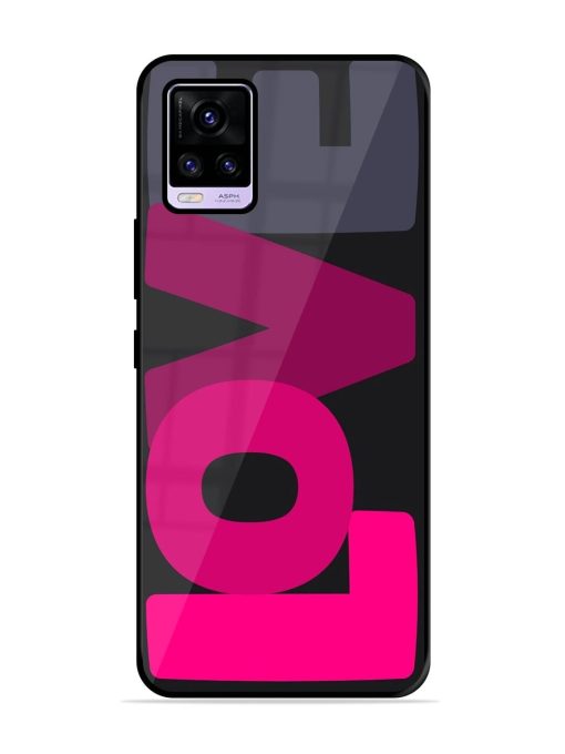 Pixelated Pastel Glossy Soft Edge Case for Vivo V20 Pro Chachhi