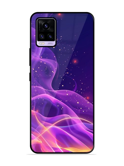 Cosmic Currents Glossy Soft Edge Case for Vivo V20 Pro Chachhi