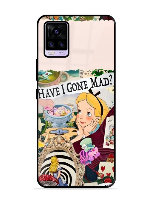 Mad Hatter'S Collage Glossy Soft Edge Case for Vivo V20 Pro Chachhi