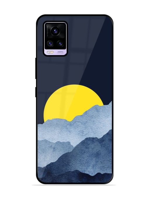 Golden Hour Horizon Glossy Soft Edge Case for Vivo V20 Pro Chachhi