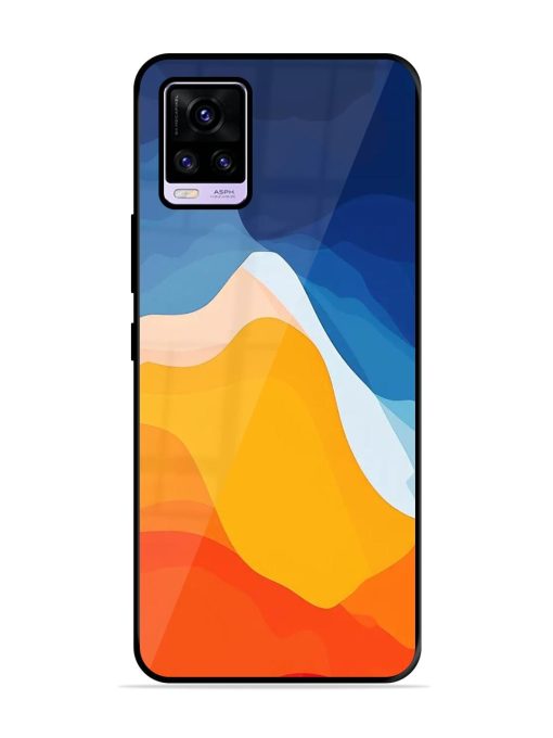 Liquid Landscape Glossy Soft Edge Case for Vivo V20 Pro Chachhi