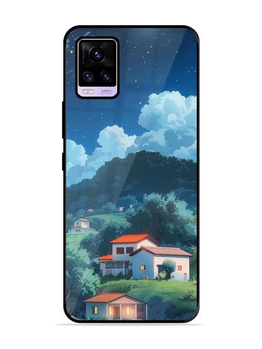 Peaceful Nightscape Glossy Soft Edge Case for Vivo V20 Pro Chachhi