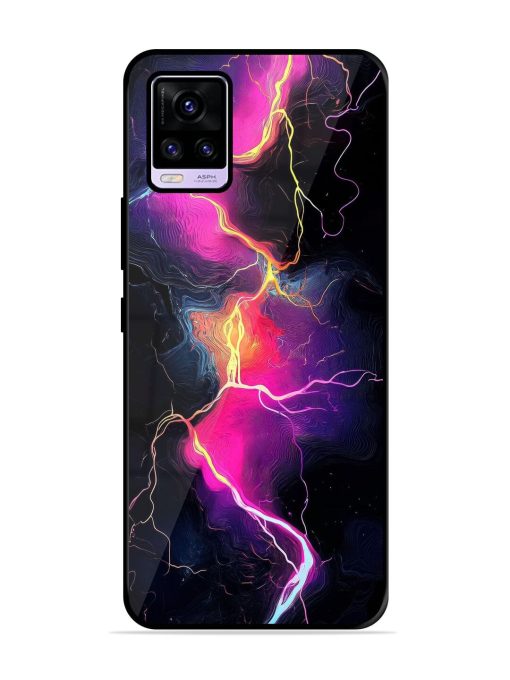 Electric Dreams Glossy Soft Edge Case for Vivo V20 Pro Chachhi