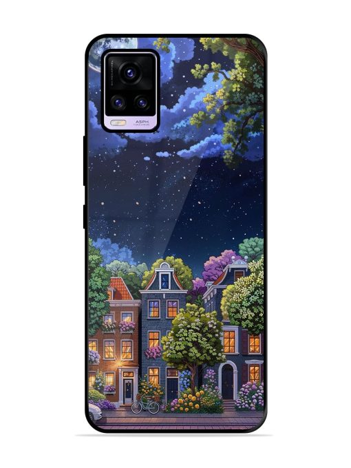 Moonlit Streets Glossy Soft Edge Case for Vivo V20 Pro Chachhi