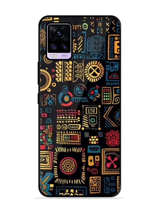 Tribal Tapestry Glossy Soft Edge Case for Vivo V20 Pro Chachhi