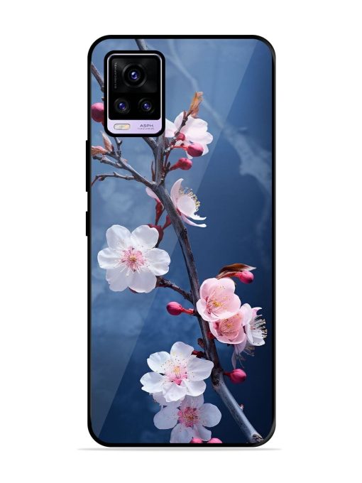 Delicate Blossoms Glossy Soft Edge Case for Vivo V20 Pro Chachhi