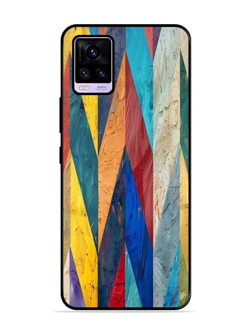 Abstract Tapestry Glossy Soft Edge Case for Vivo V20 Pro Chachhi