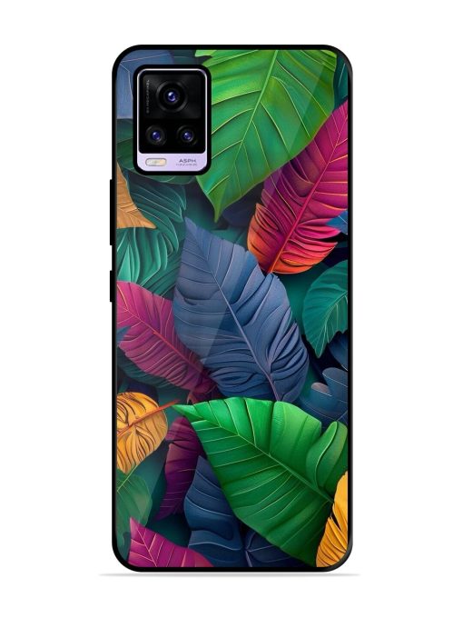 Tropical Tapestry Glossy Soft Edge Case for Vivo V20 Pro Chachhi