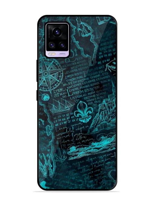 Nautical Notebook Glossy Soft Edge Case for Vivo V20 Pro Chachhi