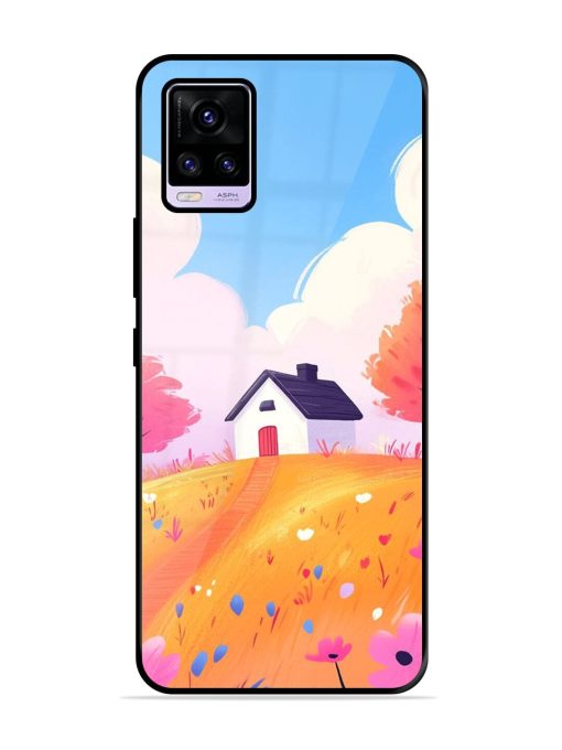 Hilltop Haven Glossy Soft Edge Case for Vivo V20 Pro Chachhi