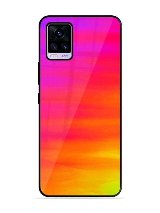 Neon Horizon Glossy Soft Edge Case for Vivo V20 Pro Chachhi