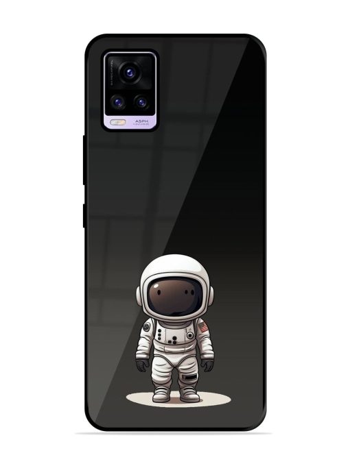 Neon Astronaut Glossy Soft Edge Case for Vivo V20 Pro Chachhi