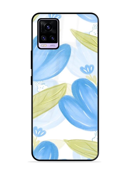 Bunny'S Blue Garden Glossy Soft Edge Case for Vivo V20 Pro Chachhi